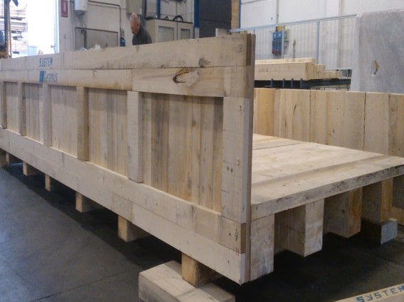 Imballaggi industriali in legno su misura: Casse in legno.